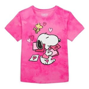 Hybrid Apparel Pink Snoopy and Woodstock Kids T-Shirt